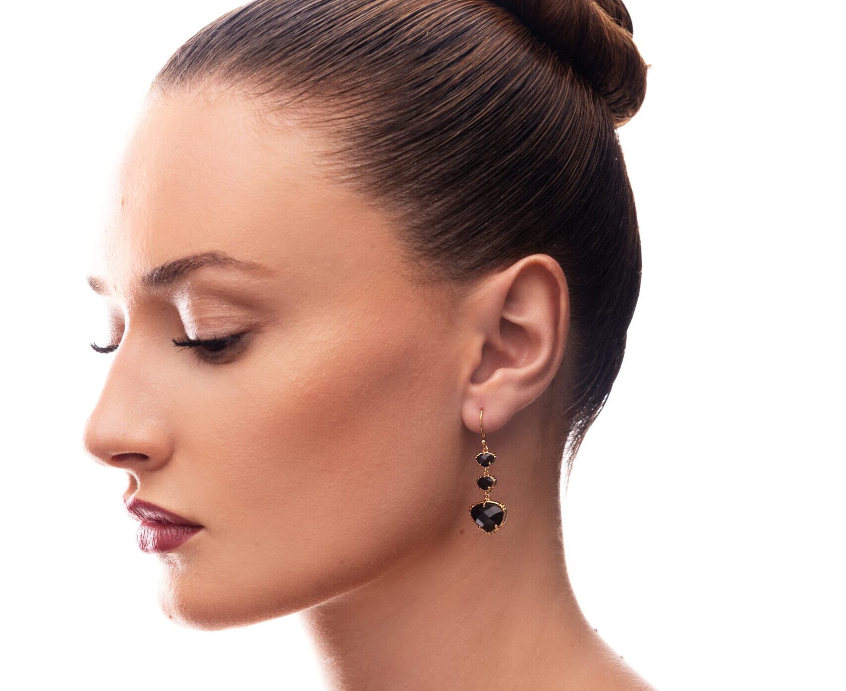 Boucles 3 pierres