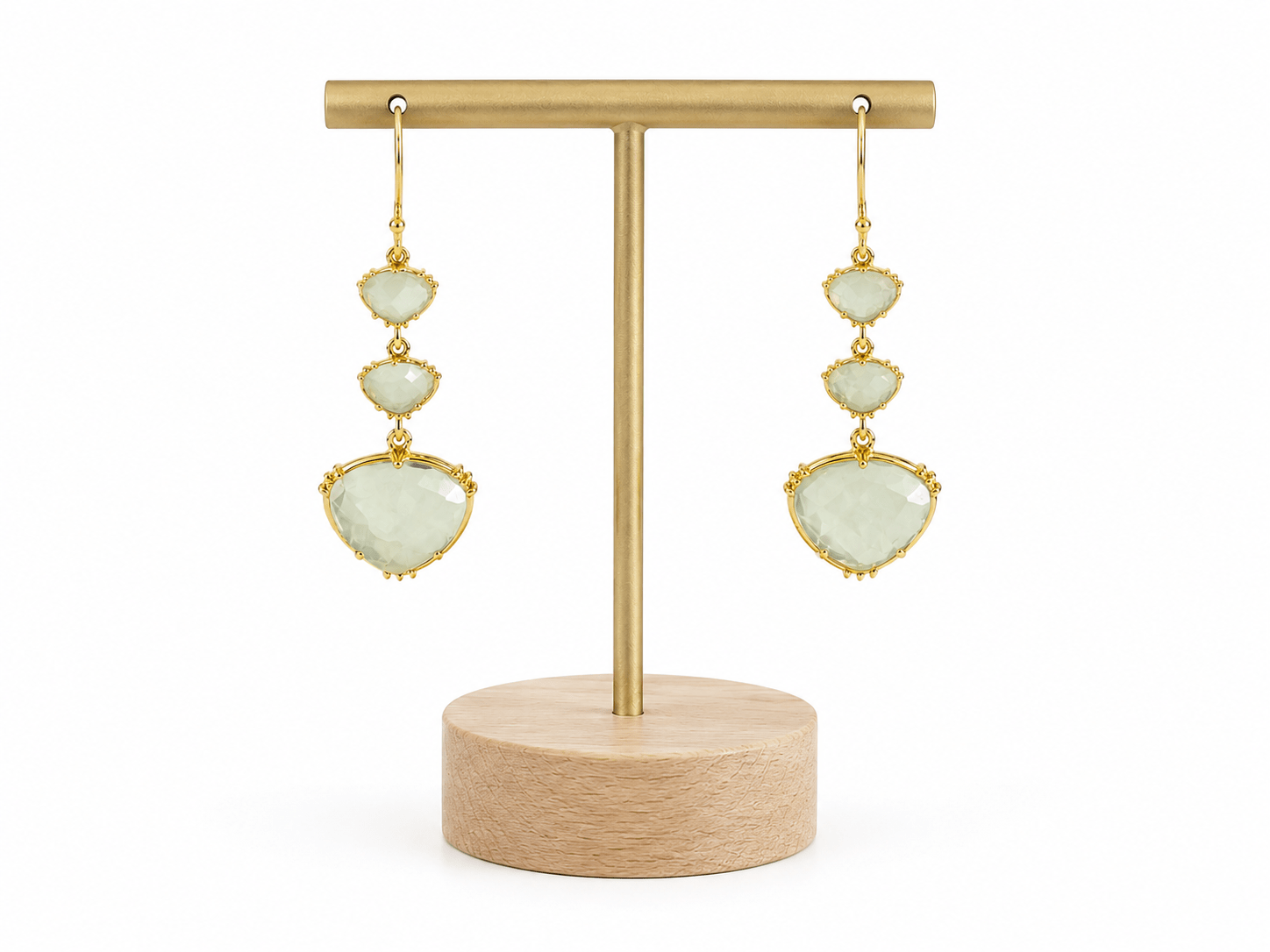 Boucles 3 pierres – Image 2